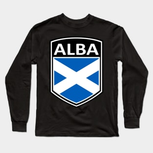 Flag Shield - Alba Long Sleeve T-Shirt